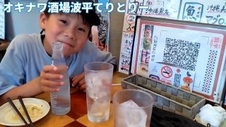【沖縄居酒屋動画紹介】オキナワ酒場波平てりとりーで沖縄居酒屋とご当地沖縄グルメを食べてきました！