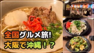 【沖縄居酒屋動画紹介】【#大阪グルメ】大阪で沖縄感じてきました！✨ #沖縄料理あしびなー| うますぎ居酒屋|ソーキそば|チャンプルー|梅田駅内