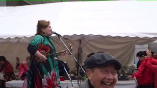 【シマ唄動画紹介】稲摺り節～ワイド節　内三千代　奄美民謡　奄美シマ唄  尼崎 徳之島祭り　amami【字幕】