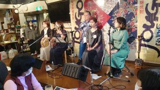 【奄美居酒屋動画紹介】花染め節　森永あすか　奄美民謡　奄美シマ唄　amami【字幕】