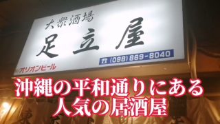 【沖縄居酒屋動画紹介】沖縄　平和通りにある人気の居酒屋に行ってみた！！