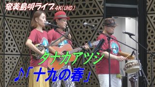 【シマ唄動画紹介】「♪十九の春」タナカアツシ in 奄美フェスタ2022
