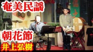 【シマ唄動画紹介】朝花節　井上弘樹　奄美民謡　奄美シマ唄　amami【字幕】