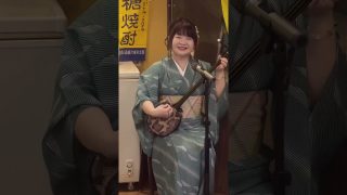 【シマ唄動画紹介】奄美民謡 岩尾優子  （キッチン花子 奄美祭り）