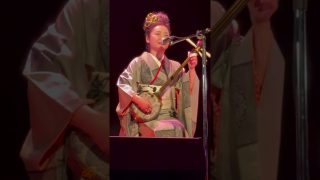 【シマ唄動画紹介】梅田TRADにて奄美シマ唄Live  【朝花節】 #三味線 #amami #shamisen #弾き歌い #弾き語り女子 #奄美シマ唄