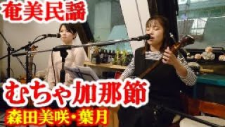 【シマ唄動画紹介】むちゃ加那節　森田美咲・葉月　奄美民謡　奄美シマ唄　amami【字幕】