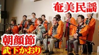 【シマ唄動画紹介】朝顔節(祝い唄)　武下かおり　奄美民謡　奄美シマ唄　amami【字幕】