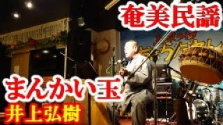 【シマ唄動画紹介】まんかい玉　井上弘樹　奄美民謡　徳之島シマ唄　amami【字幕】