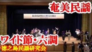 【シマ唄動画紹介】ワイド節・六調　中島清彦　徳之島民謡研究会　奄美民謡　徳之島シマ唄　amami【字幕】