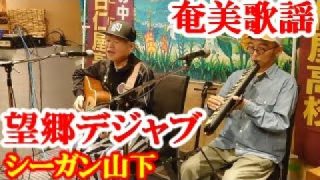 【シマ唄動画紹介】望郷デジャブ　シーガン山下　奄美歌謡　ブルース　amami【字幕】