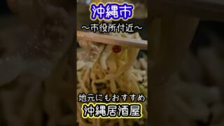 【沖縄居酒屋動画紹介】【沖縄市役所付近編⑧】おきなわ家庭料理 風車