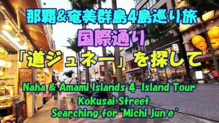 【シマ唄動画紹介】那覇&奄美群島4島巡り旅★「道ジュネ―」を探して★島唄ライブ★エイサーショー・Naha & Amami Islands 4-Island Tour★Searching for “Michi junē”