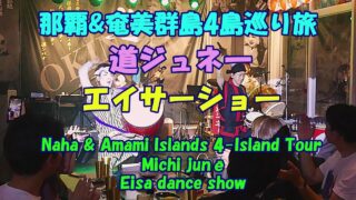 【シマ唄動画紹介】那覇&奄美群島4島巡り旅★道ジュネー★エイサーショー・Naha & Amami Islands 4-Island Tour★Michi junē ★Eisa dance show