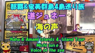 【シマ唄動画紹介】那覇&奄美群島4島巡り旅★道ジュネー★海の声・Naha & Amami Islands 4-Island Tour★Michi junē ★Voice of the sea