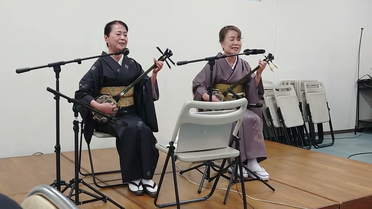【シマ唄動画紹介】長朝花節　武下かおり　畑みずほ　奄美民謡　奄美シマ唄　amami【字幕】　①