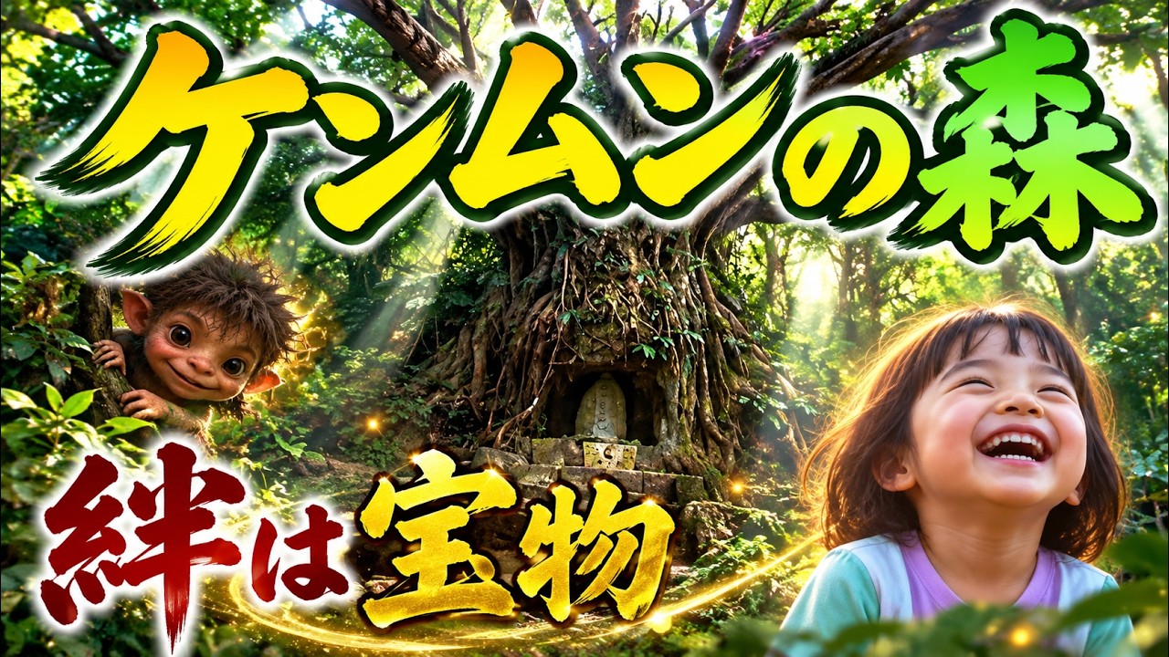 【シマ唄動画紹介】【ケンムンの森】奄美大島に伝わる妖怪「ケンムン」の伝説を題材にした、オリジナル曲。　奄美大島/沖縄/島唄/オールディーズ/ブルース/昭和歌謡/追憶音楽/official music video